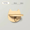 Wall-Mounted Cat Shelves – Solid Wood Cat Steps, Perches & Wall Climbing Furniture
